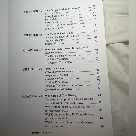 MUAY THAI Rare Book - The Most Distinguished Art of Fighting, By Pany Kraitus - Picture 8 of 11